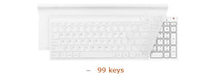 Load image into Gallery viewer, B.O.W Slim Metal Rechargeable Wireless Keyboard( 99 keys) and Moue (Silent Design) Combos for Laptops Desktops PC Computer