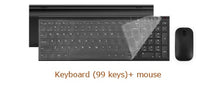 Load image into Gallery viewer, B.O.W Slim Metal Rechargeable Wireless Keyboard( 99 keys) and Moue (Silent Design) Combos for Laptops Desktops PC Computer