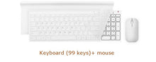 Load image into Gallery viewer, B.O.W Slim Metal Rechargeable Wireless Keyboard( 99 keys) and Moue (Silent Design) Combos for Laptops Desktops PC Computer