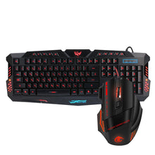 Load image into Gallery viewer, New Arrival Stylish Colorful Optical USB Wired Game Mouse Keyboard Set for Laptop Computer
