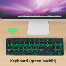 Load image into Gallery viewer, 2.4G Wireless Game Keyboard Mouse Imitation Mechanical Keyboard Gaming Mouse For Lenovo Macbook Computer Backlit Keyboard mouse
