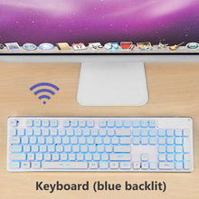 Load image into Gallery viewer, 2.4G Wireless Game Keyboard Mouse Imitation Mechanical Keyboard Gaming Mouse For Macbook Lenovo Computer Backlit Keyboard mouse
