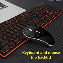 Load image into Gallery viewer, 2.4G Wireless Game Keyboard Mouse Imitation Mechanical Keyboard Gaming Mouse For Macbook Lenovo Computer Backlit Keyboard mouse
