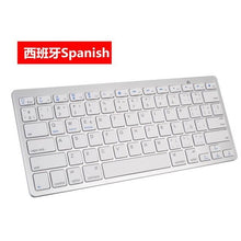 Load image into Gallery viewer, Wireless Gaming Keyboard Computer Game Universal Bluetooth Keyboard for Spanish German Russian French Korean Arabic
