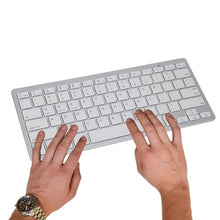 Load image into Gallery viewer, Wireless Gaming Keyboard Computer Game Universal Bluetooth Keyboard for Spanish German Russian French Korean Arabic
