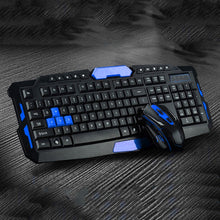Load image into Gallery viewer, NOYOKERE 1600DPI Wireless Keyboard Mouse Set USB 2.4Ghz Gaming Gamer Mice Multimedia Waterproof for Computer PC desktop
